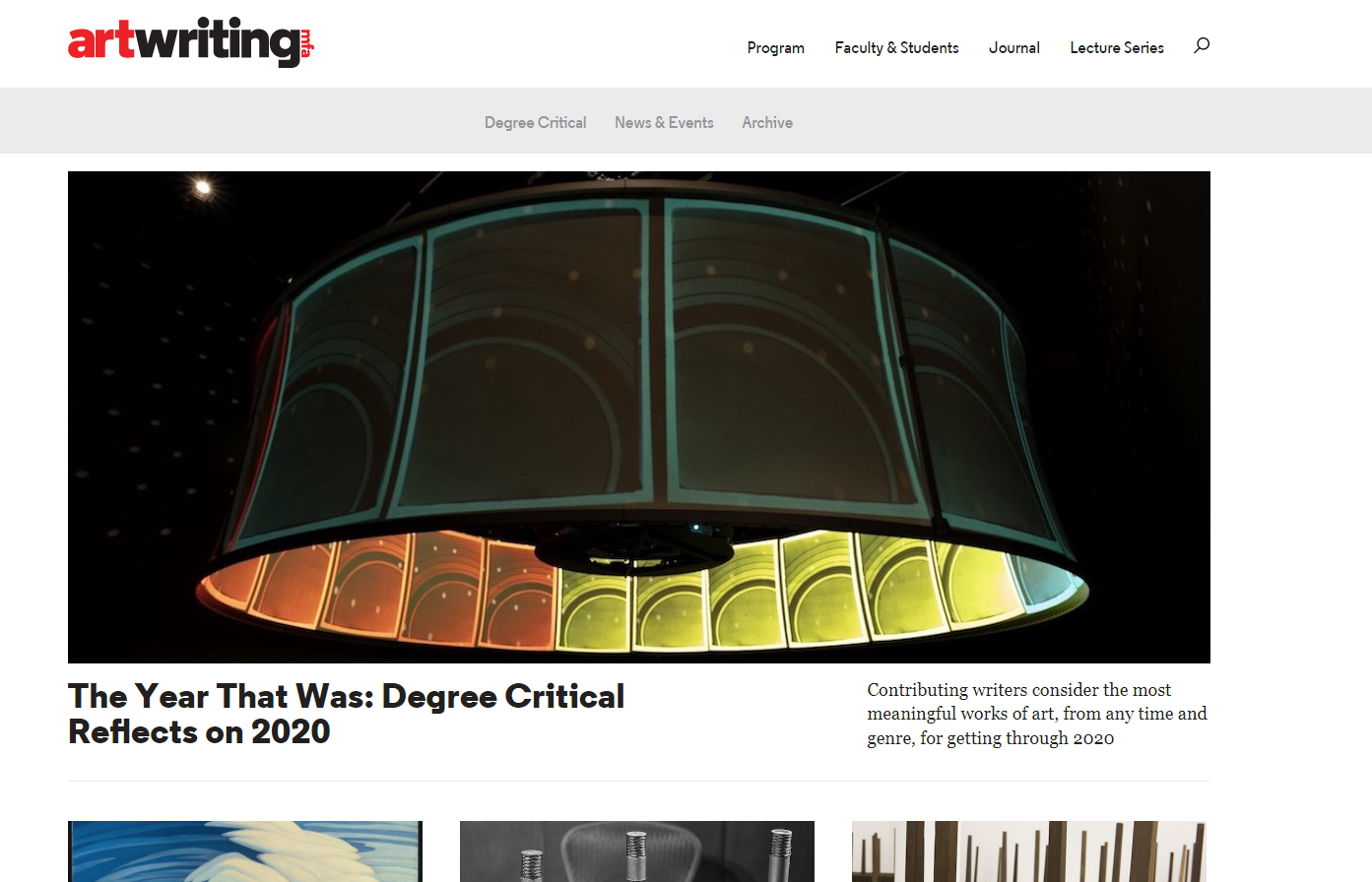 SVA MFA Art Writing photo 1